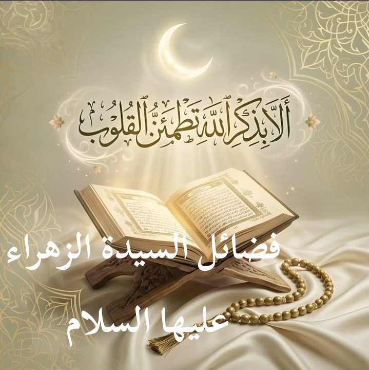 الباقيات الصالحات: 🌸🍃(•«﷽»•)🌸🍃​‏قالت مولاتنا فاطمة الزهراء (عليها السلام) : واحمدوا الذي لعظمته ونوره يبتغي من في السماوات والأرض إليه الوس