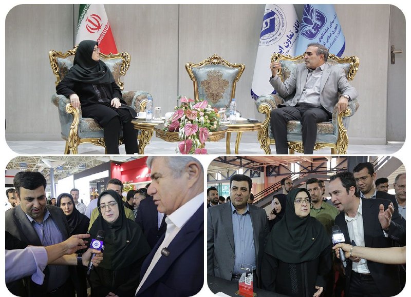 خبرگزاری ایرنا: 🔸 مهاجرانی: نمایشگاهها فرصتی برای پیوند تولیدکننده و متقاضی است🔹سخنگوی دولت در بازدید از بیستوششمین نمایشگاه بینالملل