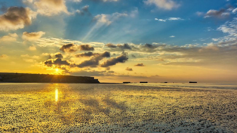 The day the tide turnedArromanches-les-Bains in Normandy, France (© Horia Merla/Getty Images)