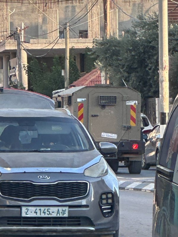 الاحتلال يقتحم بلدة بيت فوريك شرق نابلس
