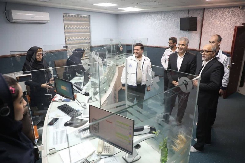 وبدا؛ رسانه سلامت وزارت بهداشت: 🔻رئیس سازمان اورژانس کشور در بازدید از مرکز اورژانس ۱۱۵ قم ❇️ ارتقای کیفیت خدمات اورژانس در اولویت است❇️ خدمت‌رسانی به‌م