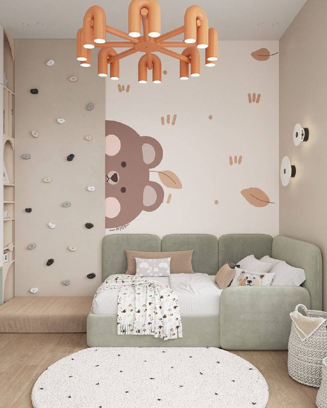 Милые варианты и детали для детской спальни Совет Создайте уголок уединения даже в маленькой комнате! Это может быть Шатёр или вигвам Ниша с подушк... - изображение 3 - telegram, view, милые