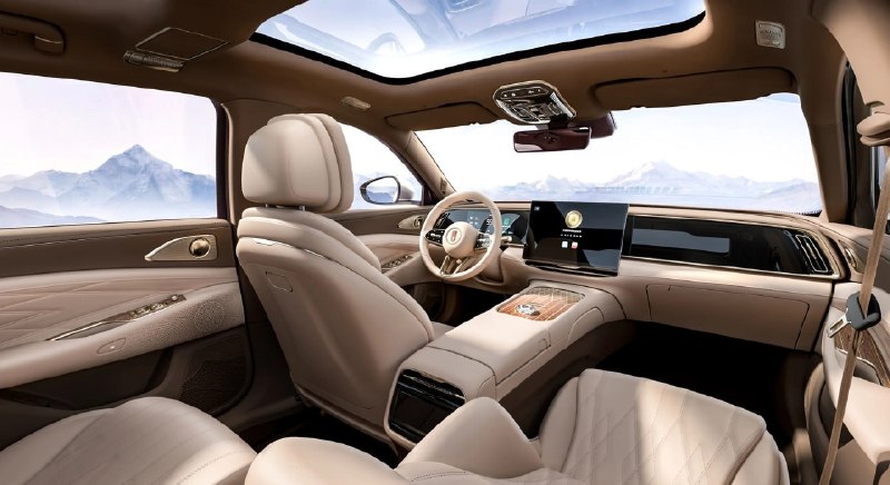 Компания Hongqi показала новый H9 на официальных фото 3