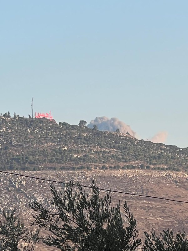 🚨מטוסי קרב ישראלים פשטו על סביבת אתר דבשה