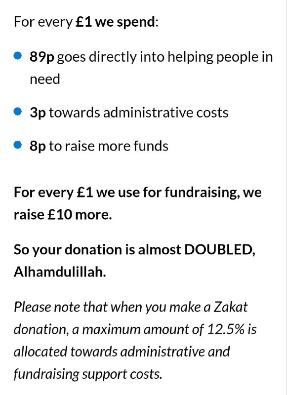 BENEFIT 347: Are charity organisations allowed to deduct a portion of donations to pay employee salaries and generate additional funds under the justification o