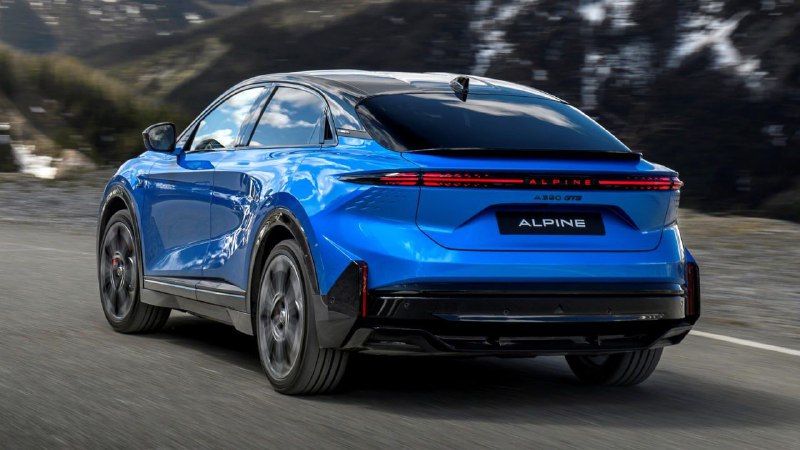 Представлен первый электрокроссовер от Alpine