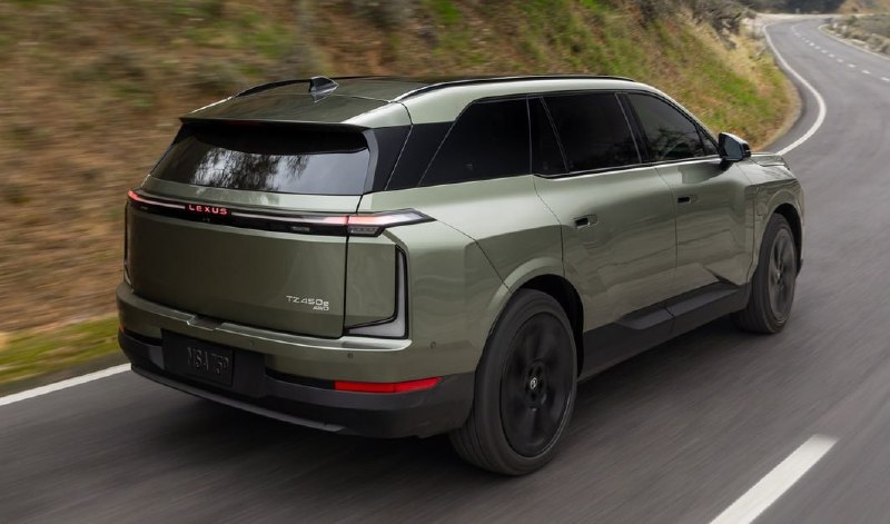 Lexus показал новый электрический флагман TZ 3