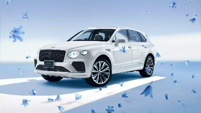 Bentley представила «свадебную» версию Bentayga — лимитированную Something Blue Collection для Япони