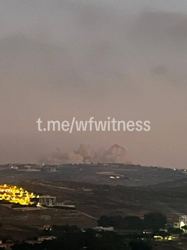 ️🇱🇧🇮🇱 פיצוץ ישראלי בעיירה הכבושה קונין בתוך אזור הביטחון של דרום לבנון.