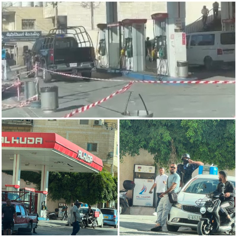 כוחות הביטחון של הרשות פשטו על תחנת הדלק אל-הודא בסביבת מחנה דיישה בבית לחם.