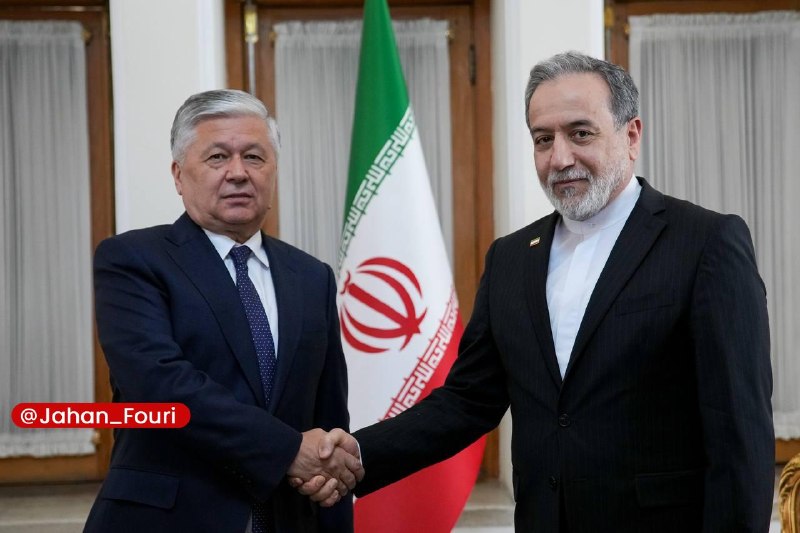 جهان بینالملل فوری🌍: دیدار معاون وزیر امور خارجه ازبکستان با عراقچی🔹«بهرامجان اعلایف» معاون اول وزیر امور خارجه ازبکستان عصر امروز دوشنبه با