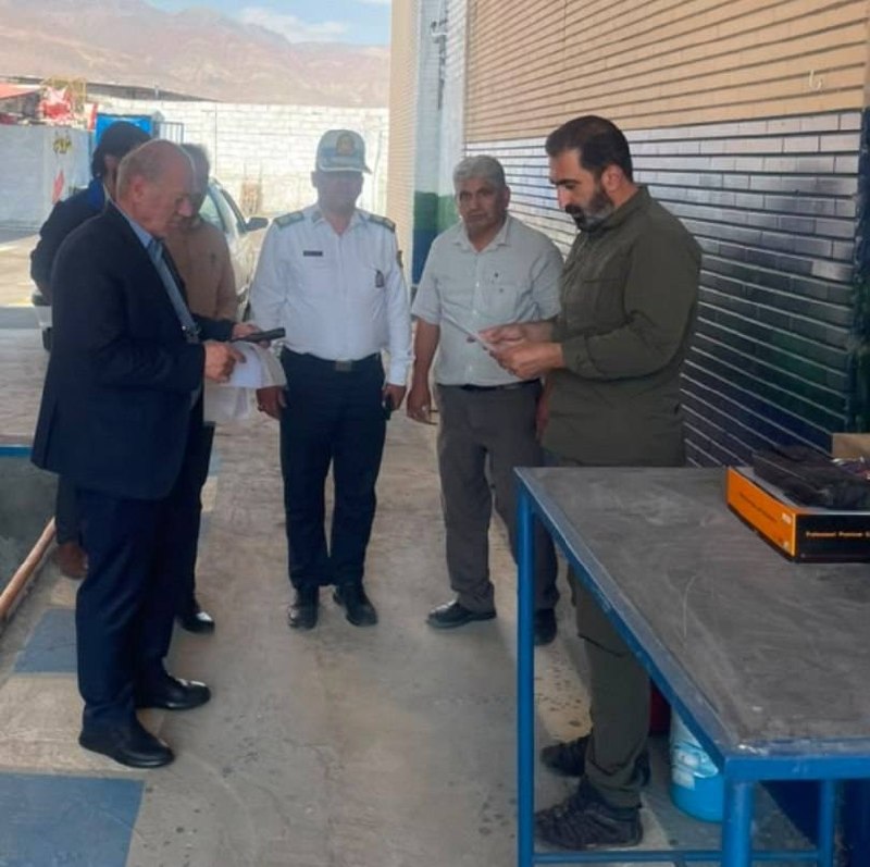 پایگاه خبری تارود: 📸 بررسی روند راهاندازی خط معاینه فنی CNG خودروها در شهر آبسرد/ تأکید بر تشدید نظارتهای دورهای🔹رئیس اداره حفاظت محیط ز