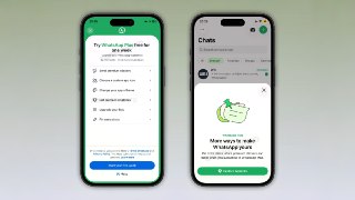 WhatsApp запускает подписку Plus с нескучными обоями и новыми рингтонамиМессенджер начал понемногу открывать доступ пользователям к подписке, чья функциональность пока ограничивается новыми значками, цветовыми темами и уникальными наборами стикеров.Функций