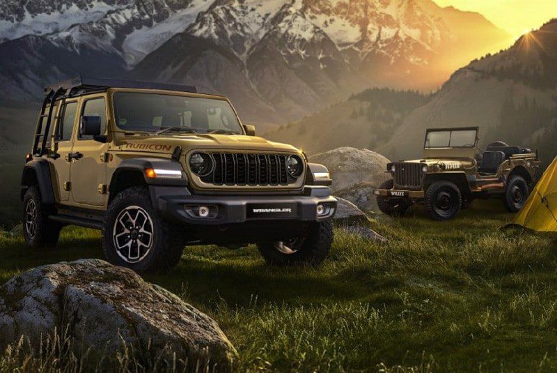 Jeep выпустил ретро-версию Wrangler Willys 2