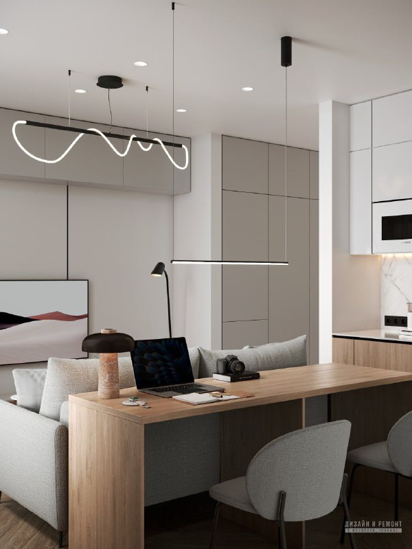 Квартира-студия 23,7 м Дизайн - Антон Волков до_30м Дизайн и ремонт - изображение 3 - дизайн, квартира, студия