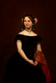 Jean-Léon Gérôme"Mademoiselle Durand"1853 #Gérôme