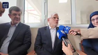 מעמד הסטודנטים לנפש ב-יזד גבוה מהממוצע במדינה ד"ר מוחמדרזה עארף, סגן הנשיא הראשון, בשולי הפעילות של בית הספ…