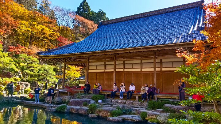 滋賀縣湖東三山--百濟寺賞楓記