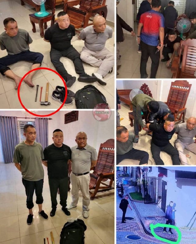 金边大事件：金边朗哥区破获入室盗窃案 3名中国籍嫌犯落网 金边市朗哥区警方近日在配图