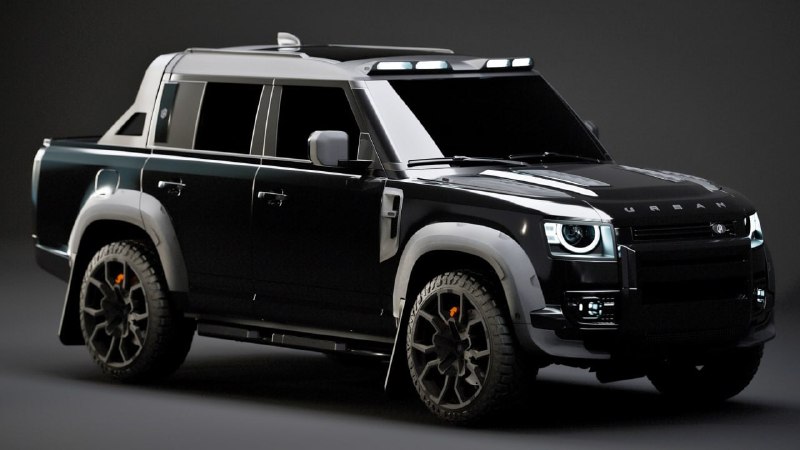 Land Rover Defender превратили в пикап 6