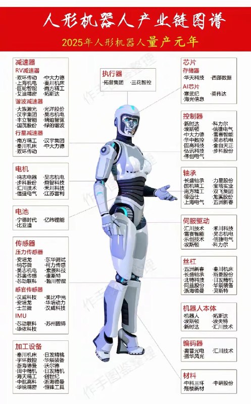 今年机器人板块大涨 2025年注定是机器人元年