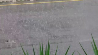 Heavy rain in Gurgan