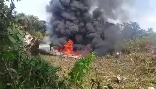 Колумбийский военный самолет потерпел крушение при взлете из Пуэрто-Легисамо, число жертв и причины катастрофы пока не установлены — министр обороны КолумбииНа борту находились 110 военнослужащих, по меньшей мере 20 из них живы — колумбийское издание BluRa