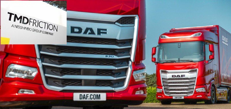 Textar представил набор тормозных колодок для грузовиков DAFКонцерн TMD Friction
